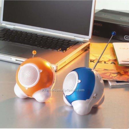 FM AUTO SCAN INNERVATION RADIO WITH SPEAKER