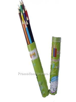 Colored Pencils In Iron Case