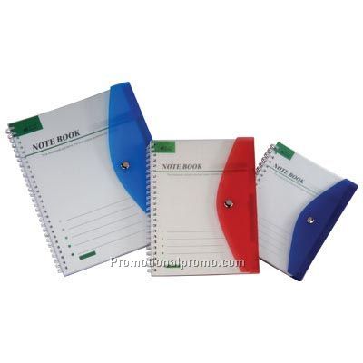 Spiral Notebook With Clasp