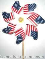 USA Flag Pinwheel