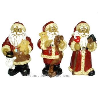 Santa Claus Christmas Candle