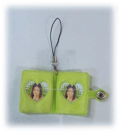 photo frame plush keychain