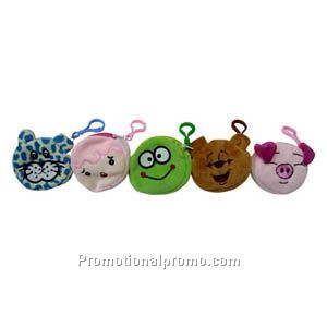 plush coin bag