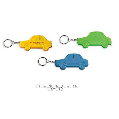 Tape measure keychain
