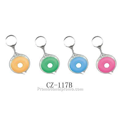 Tape measure keychain