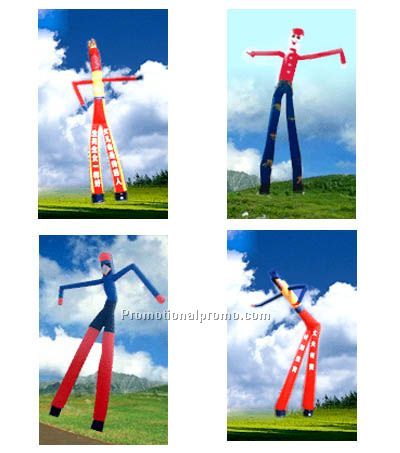 Inflatable advertising balloon