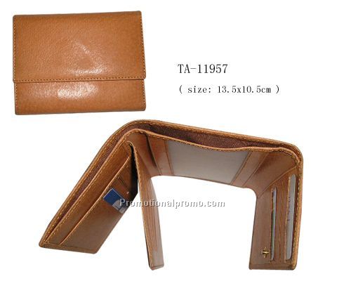pig leather women`s wallet