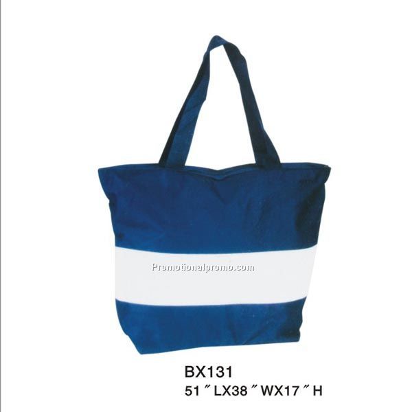 Canvas fabric shopping bag