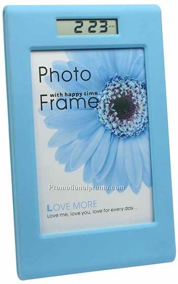 PICTURE FRAME LCD ALARM CLOCK
