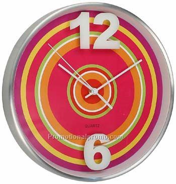 ALUMINIUM WALL CLOCK