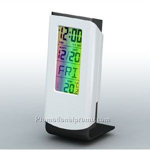 LCD Clock With Light