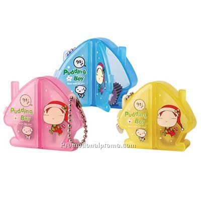 Pencil Sharpener With Keychain