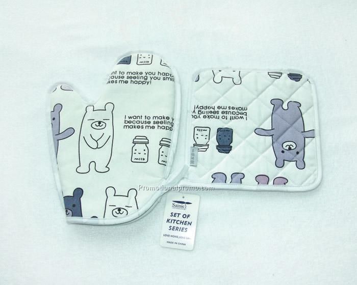 oven mitt&pot holder