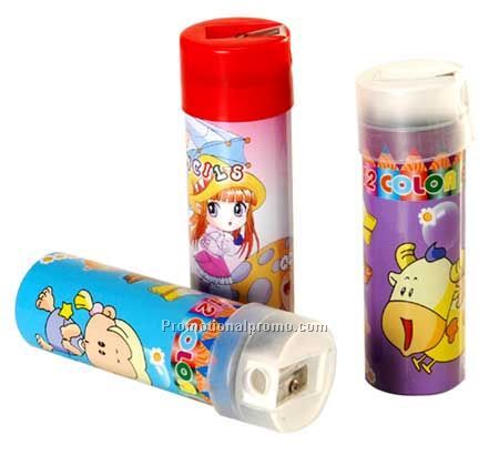 Colored pencil With Pencil Sharper