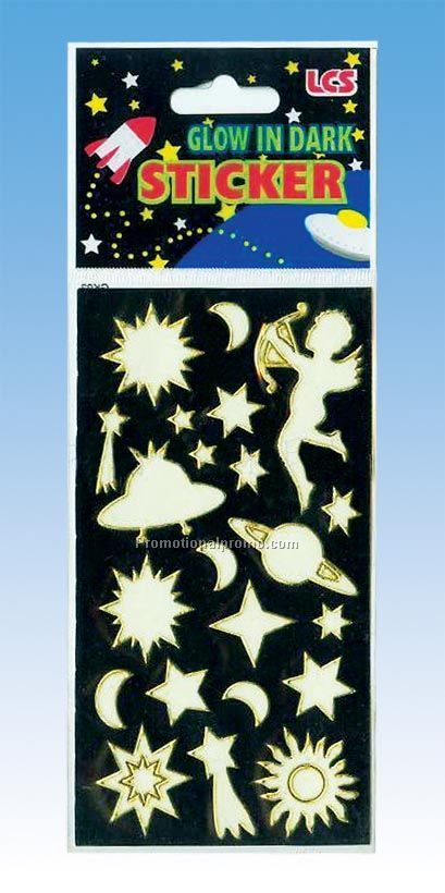Glow in Night Sticker