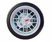 wheel wall clock with changing color LED