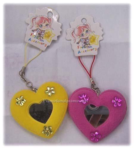 phone decoration with mirror