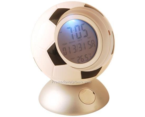 Football clock with touch LCD light
