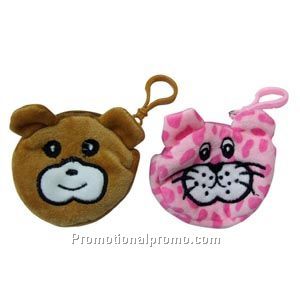 plush coin bag