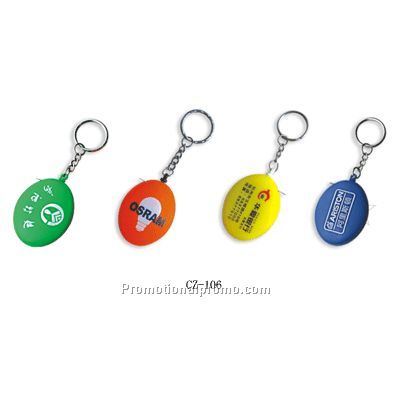 Tape measure keychain