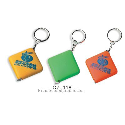 Tape measure keychain