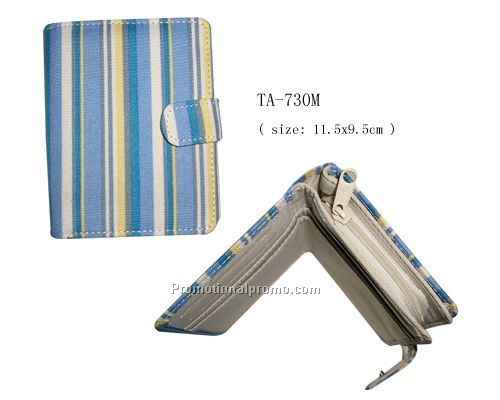 Micro fibre imitation leather women`s wallet