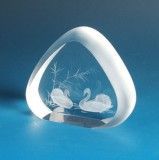 3D Crystal Image Laser