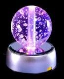 Crystal Color Ball with LED Light Base