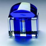 Crystal Perfume Bottle-Blue Love