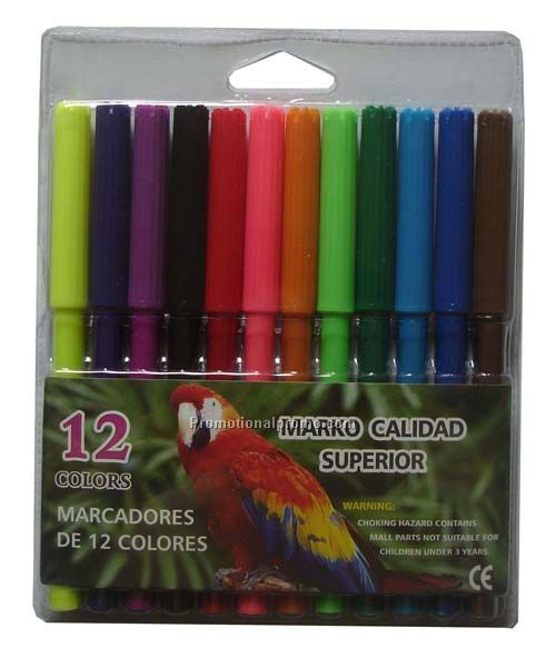 12 Color Watercolor Pencil