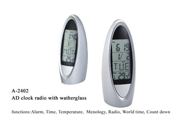 A-2402 Multifunction Clock Radio