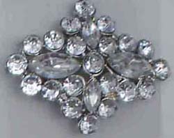 Alloy clothes brooches