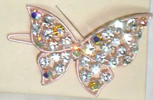 Butterfly Alloy hair clamps