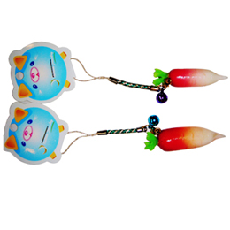 Carrot keychain