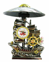 Mushroom light clock