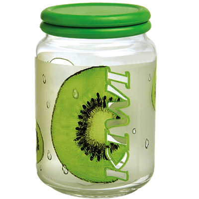 Sealed glass sugar bottle