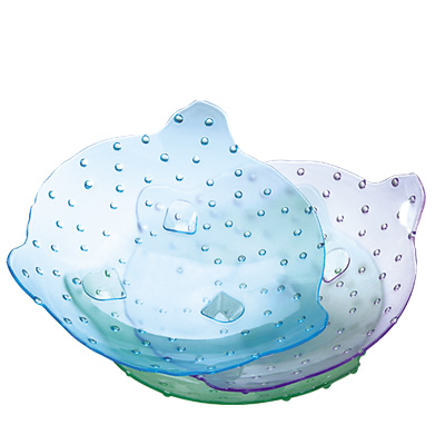 Waist-shaped fruit plate