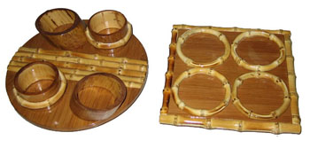 bamboo candleholder