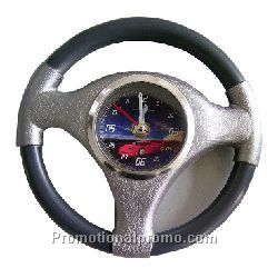 steering wheel clock