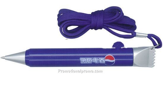 Strap logo pen