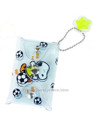 PVC coin wallet with key bags