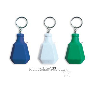 Tape measure keychain