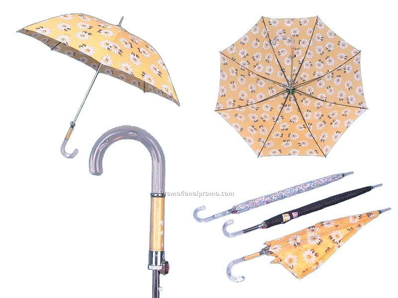 straight shaft rain umbrella