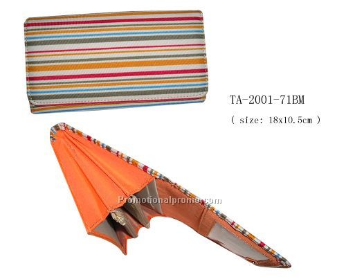 Micro fibre imitation leather ladies wallet