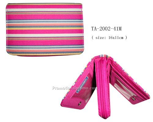 Micro fibre imitation leather ladies wallet