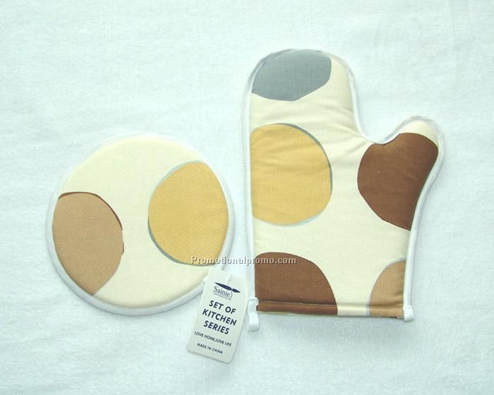 oven mitt&pot holder set
