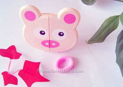 Cartoon Three Sides Mirror