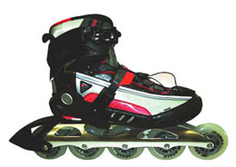Adjustable skating shoes