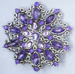 Alloy clothes brooches