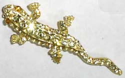 Gecko Alloy clothes brooches